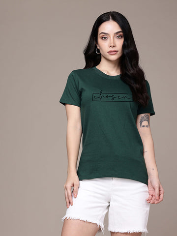 Half Sleeve Womens Regular T-Shirt