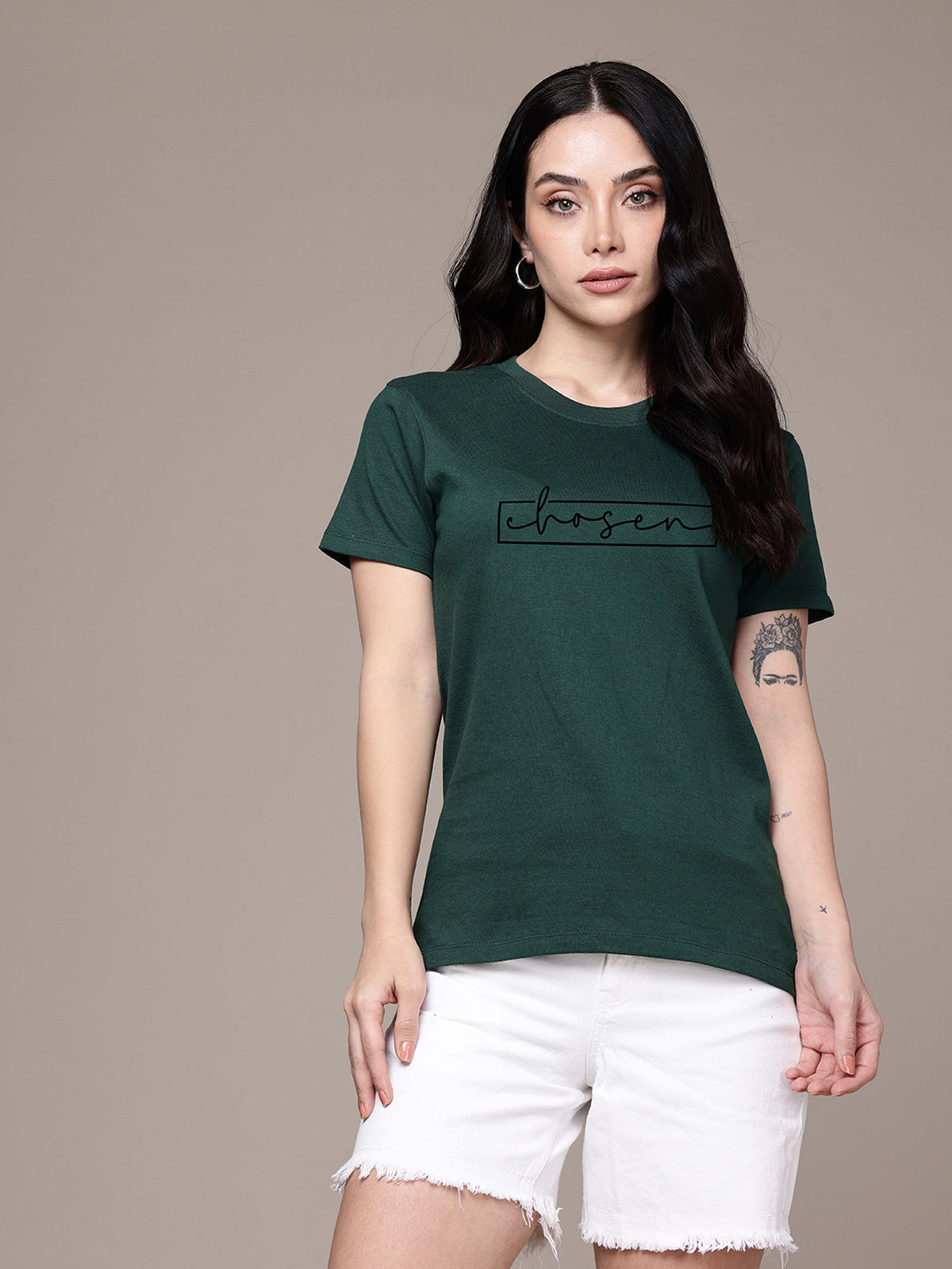 Half Sleeve Womens Regular T-Shirt