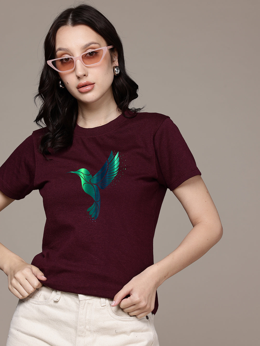 Half Sleeve Womens Regular T-Shirt