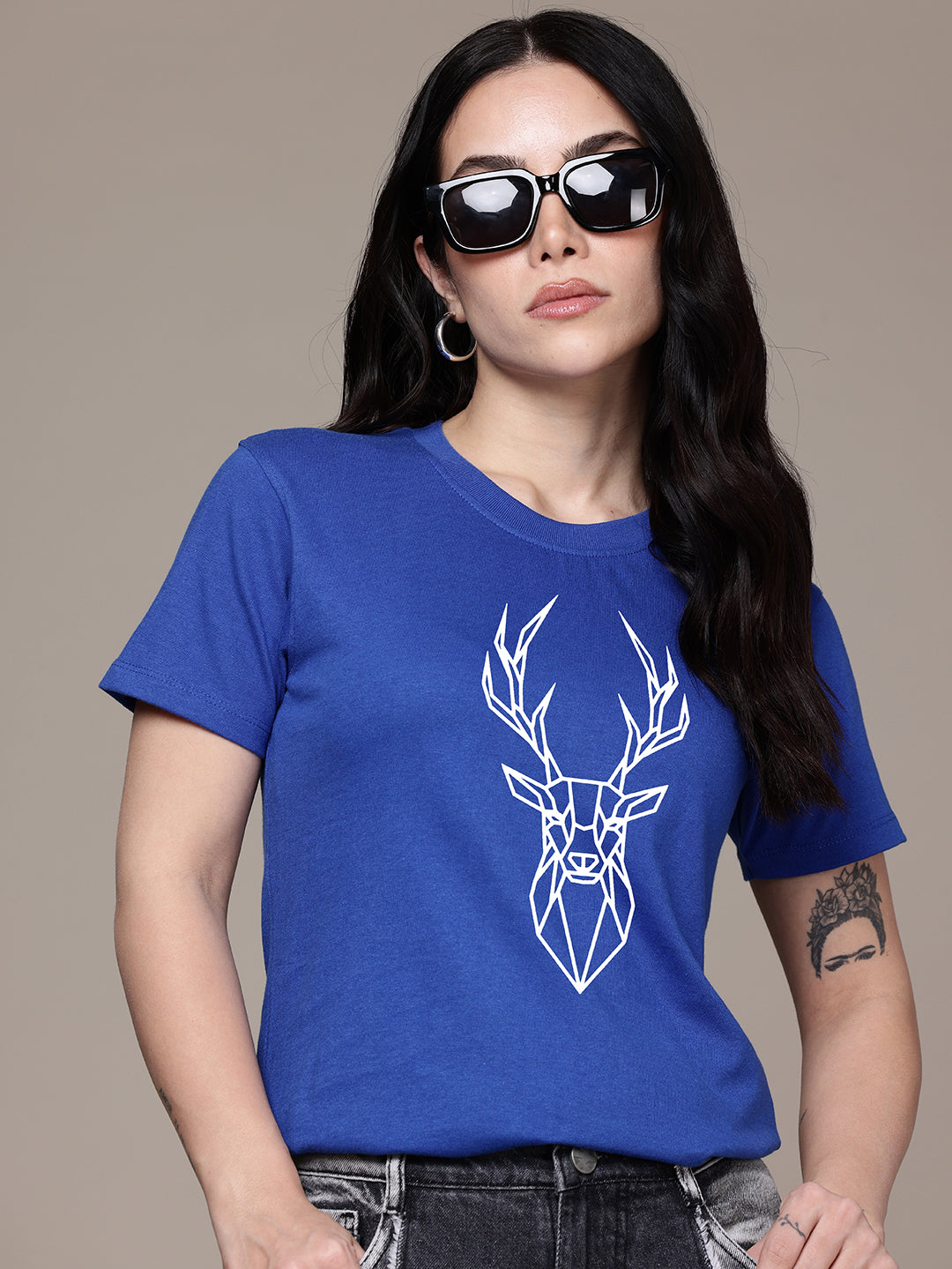 Half Sleeve Womens Regular T-Shirt
