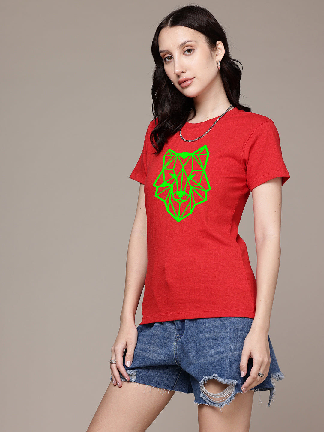 Half Sleeve Womens Regular T-Shirt