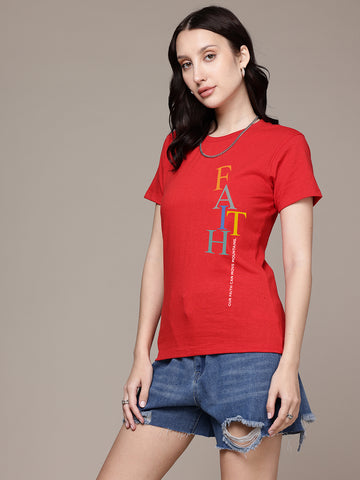 Half Sleeve Womens Regular T-Shirt
