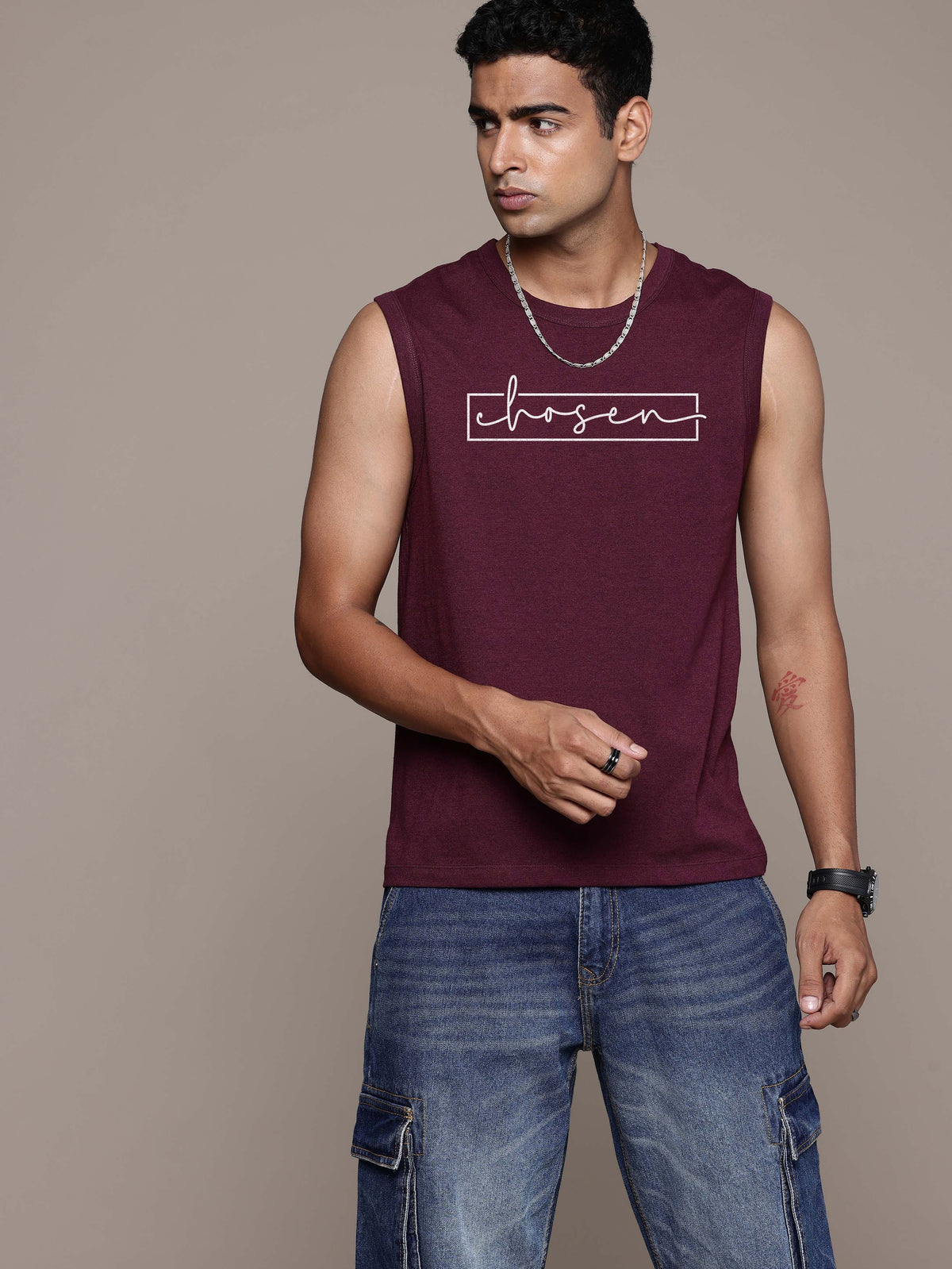 MENS GRAPHIC SLEEVELESS SIGHT