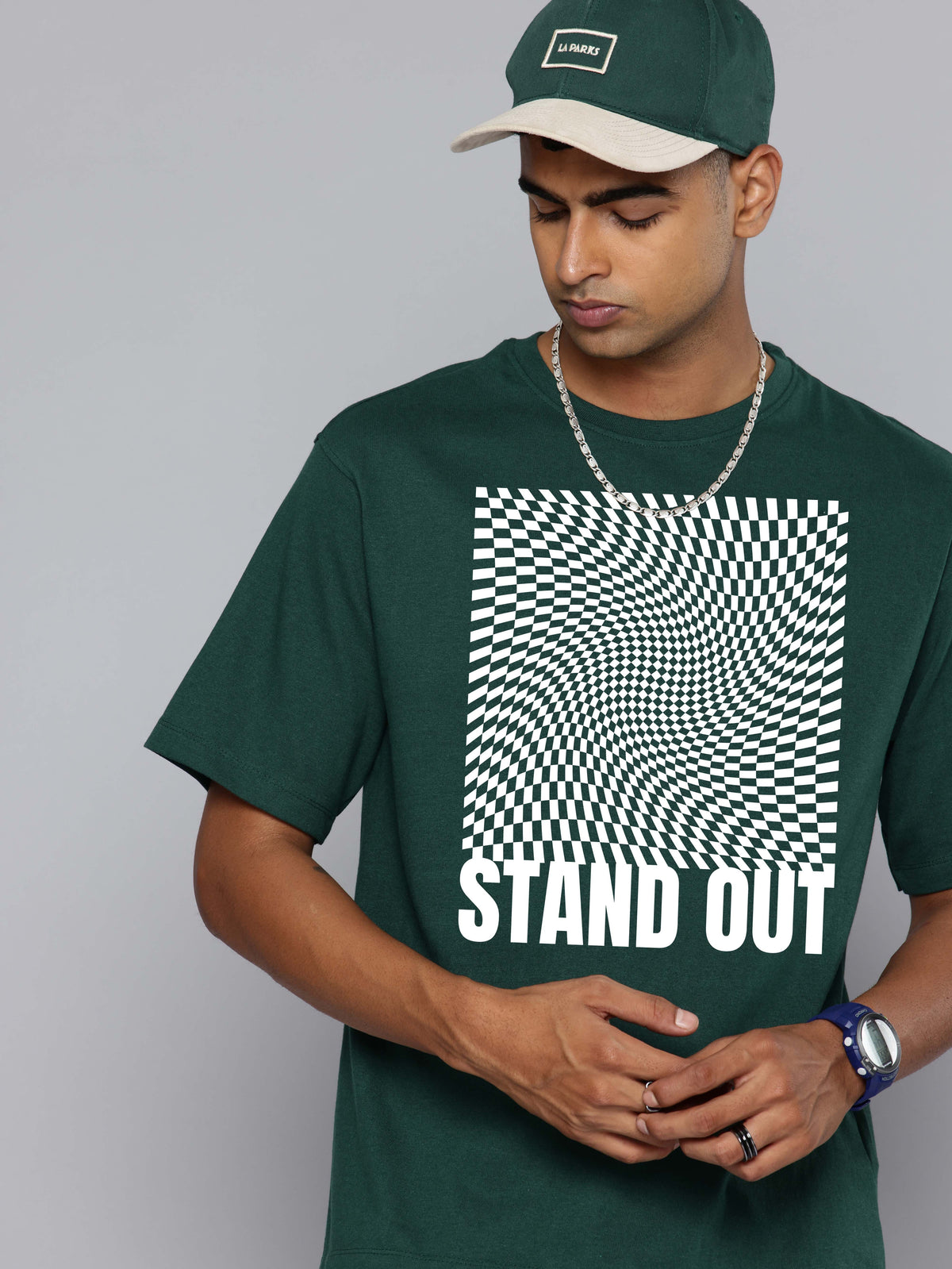 Graphic Oversized Stand Out Print Tshirt