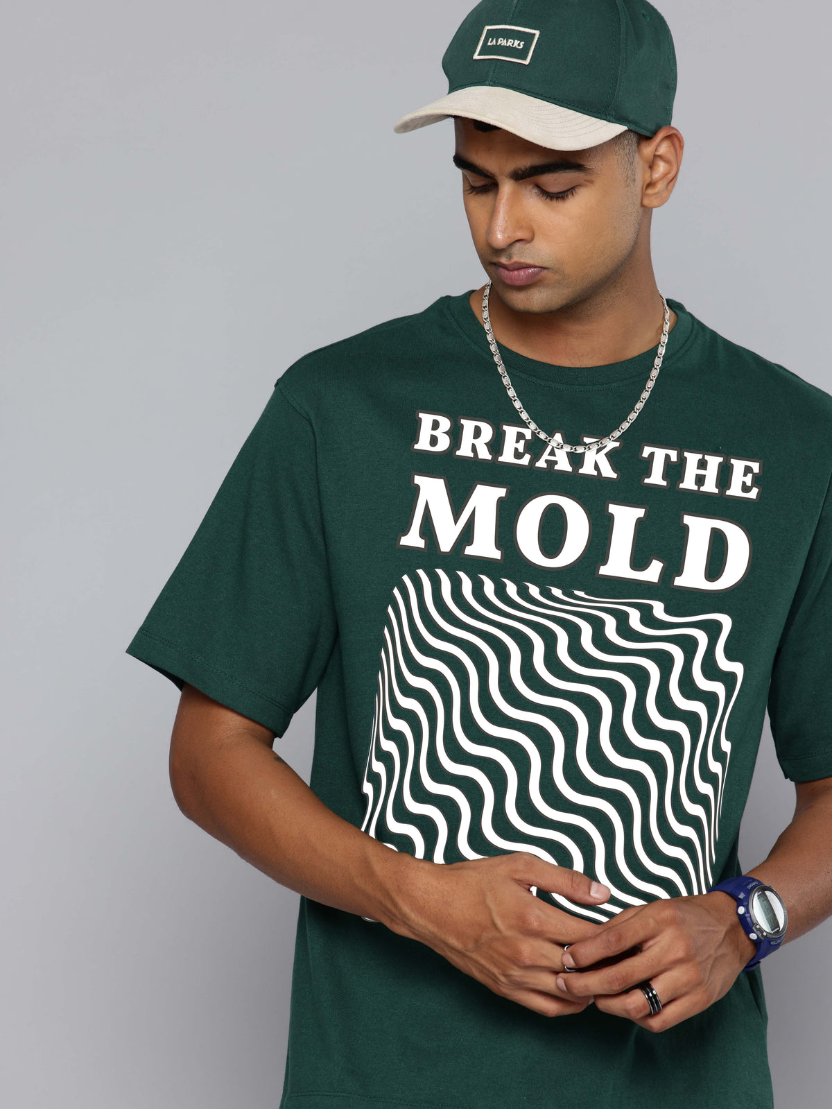 Graphic Oversized Break The Mold Print Tshirt