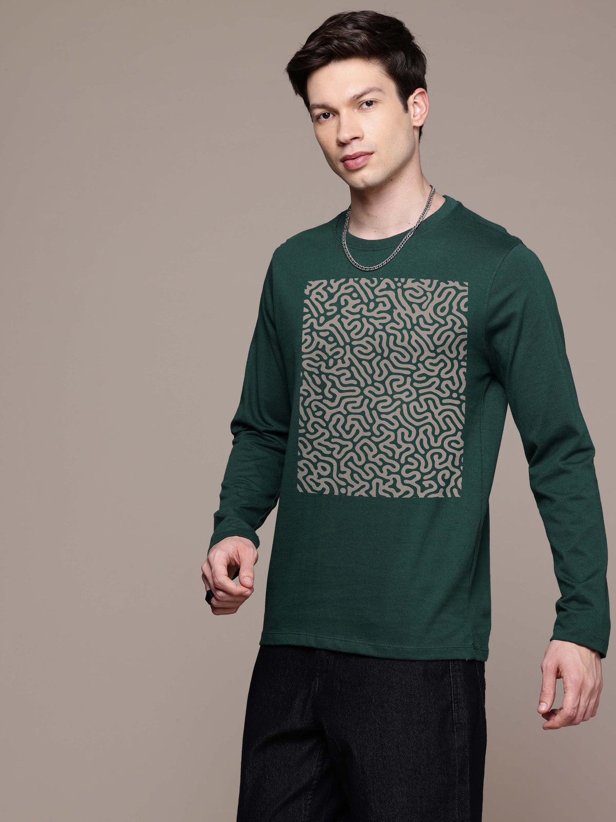 Mens Graphic Long Sleeve T-Shirts