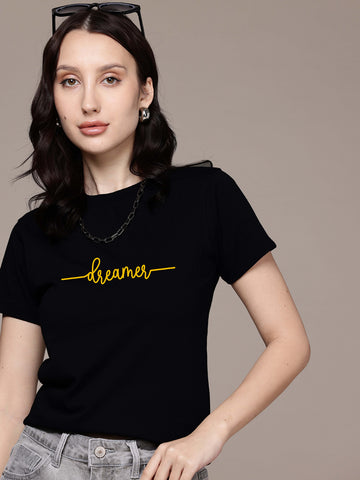 Half Sleeve Womens Regular T-Shirt