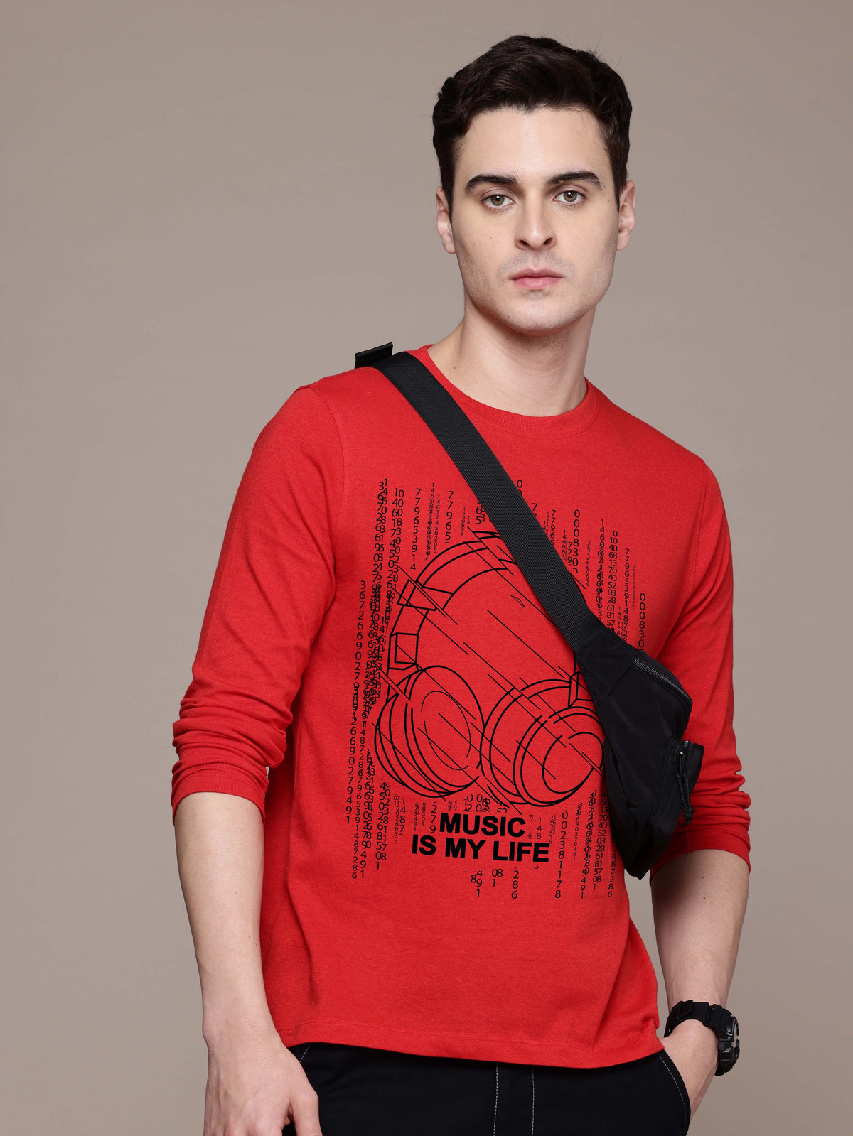 Mens Graphic Long Sleeve