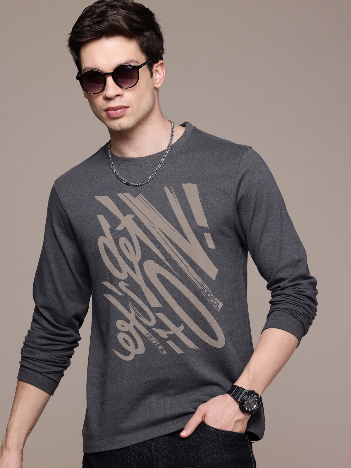 Mens Graphic Long Sleeve