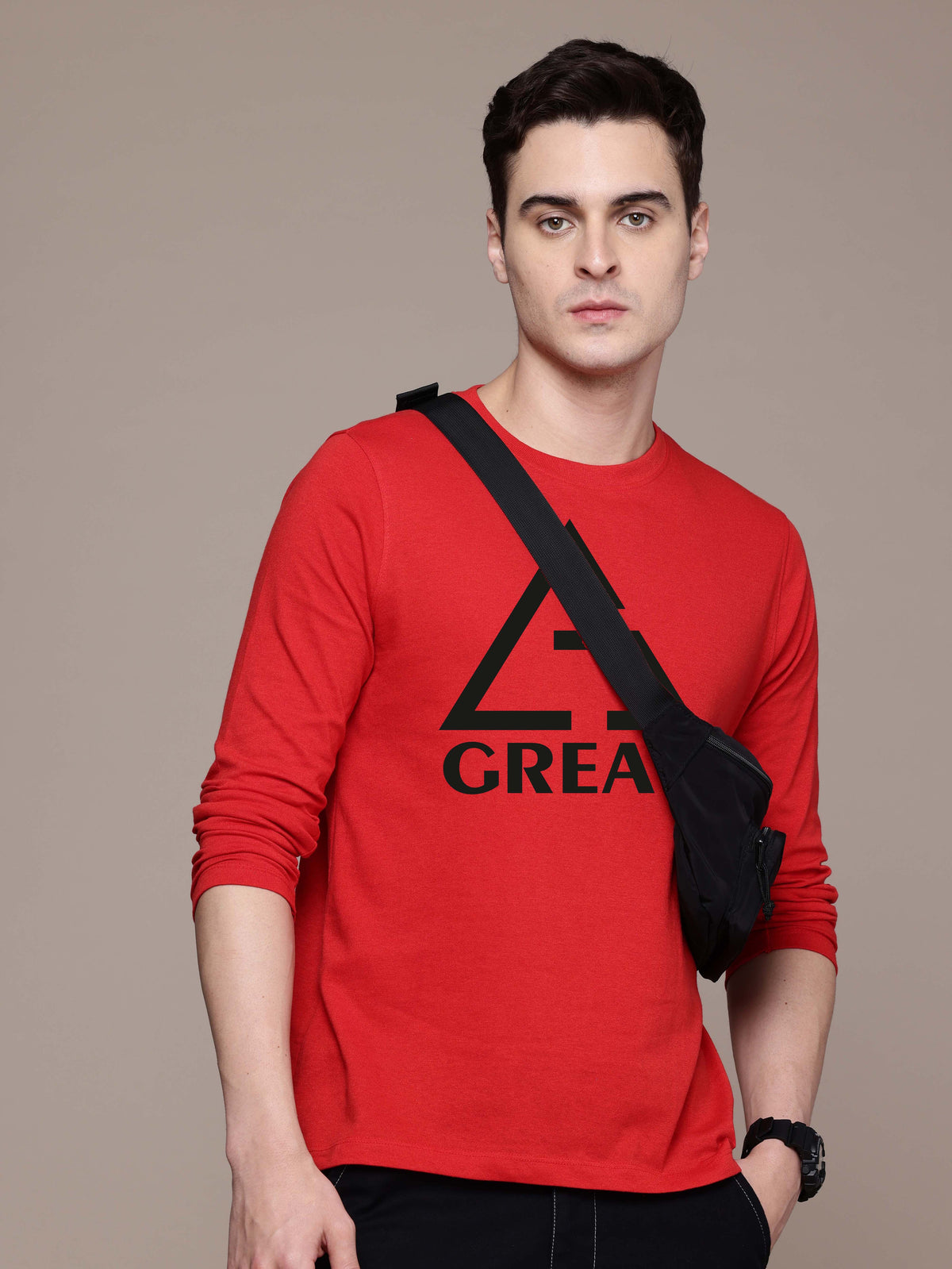 Mens Graphic Long Sleeve