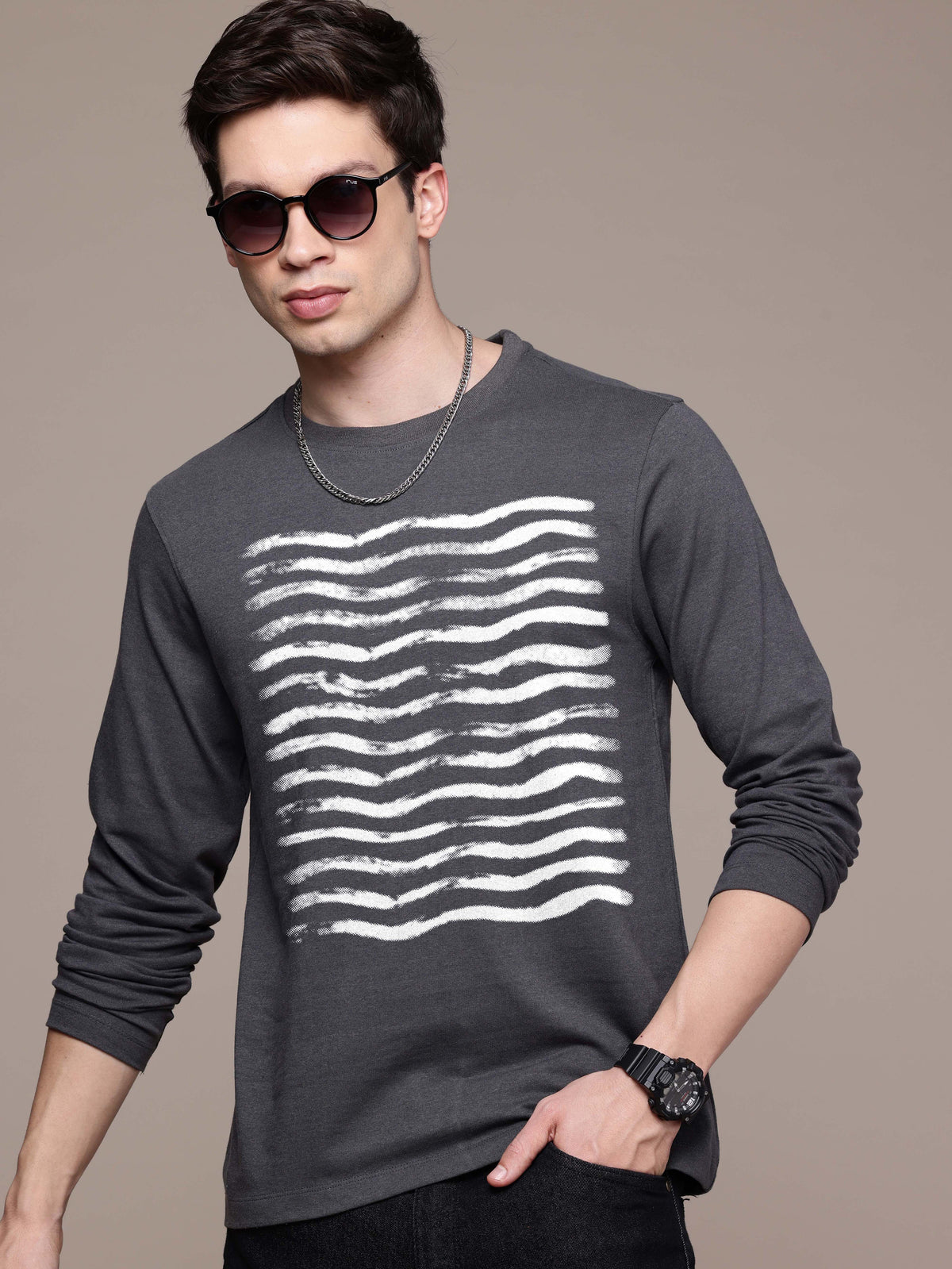 Mens Graphic Long Sleeve