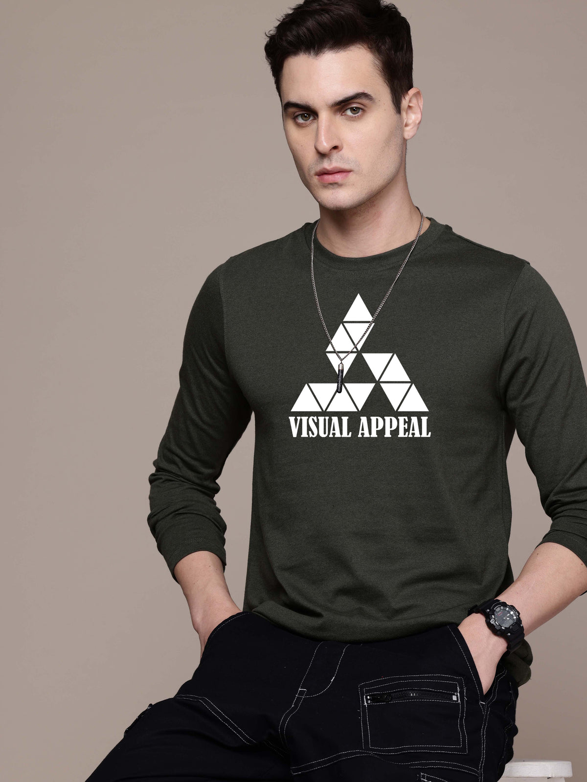 Mens Graphic Long Sleeve