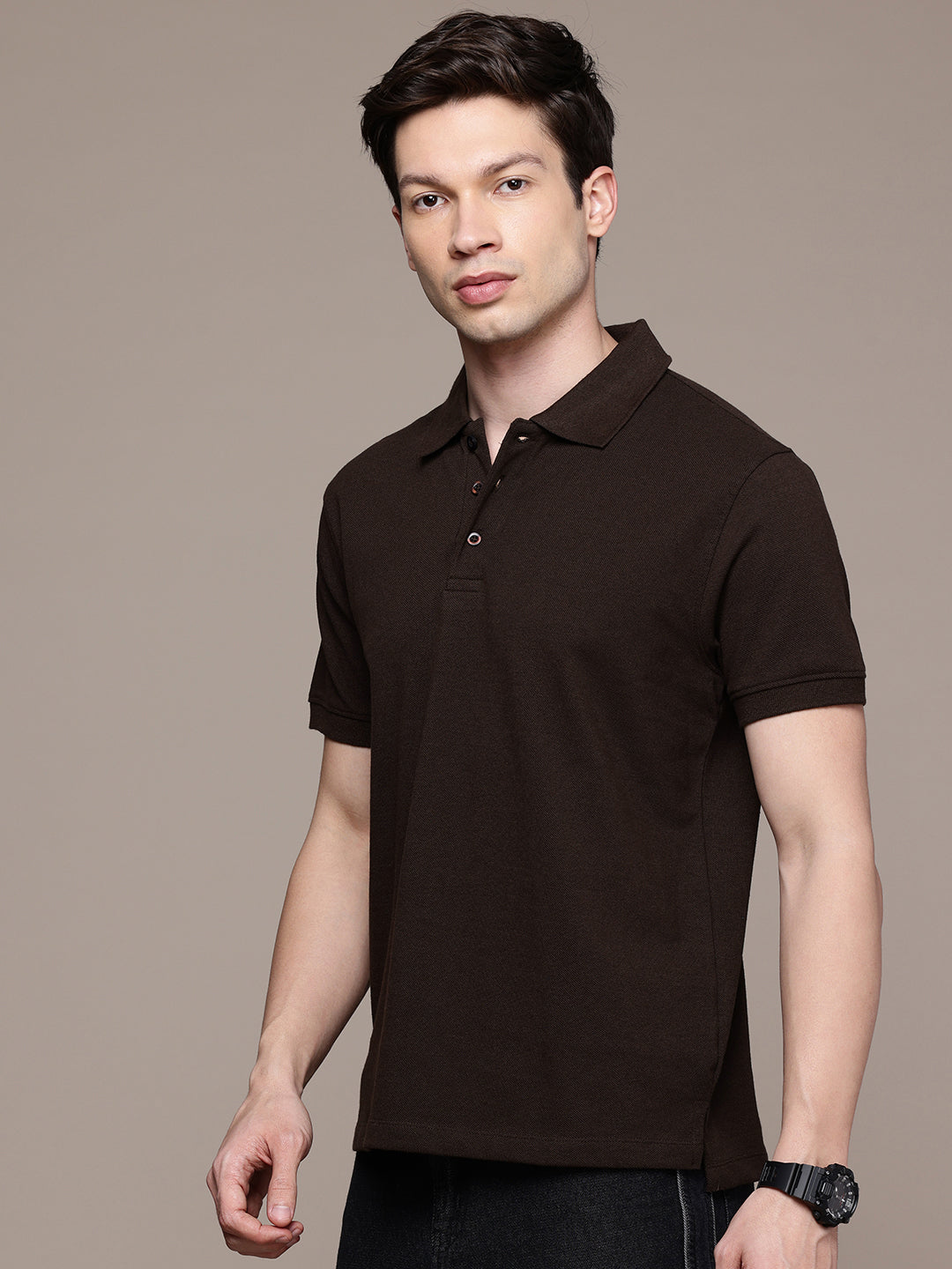 Coffee Brown Polo T-Shirt