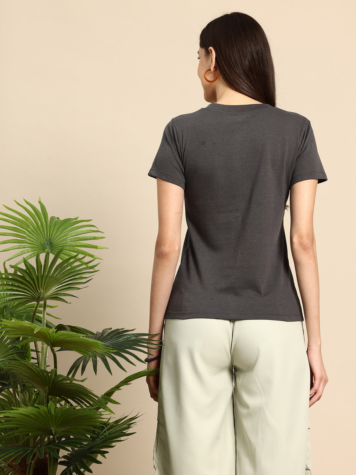 Half Sleeve Womens Regular T-Shirt