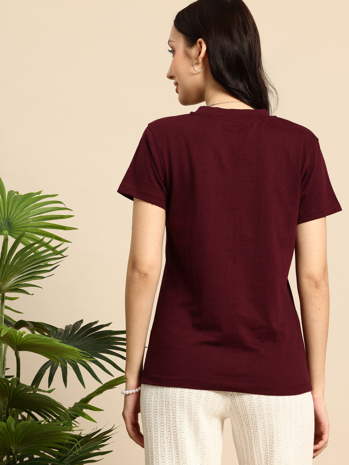 Half Sleeve Womens Regular T-Shirt