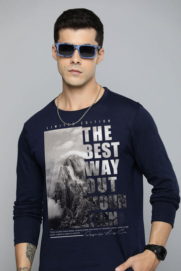 Mens Graphic Long Sleeve