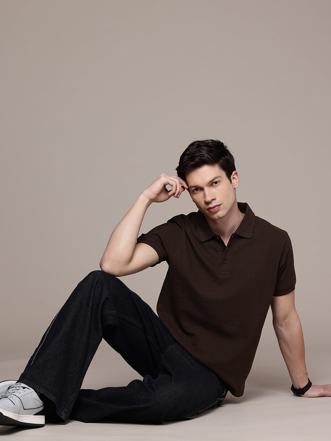 Coffee Brown Polo T-Shirt