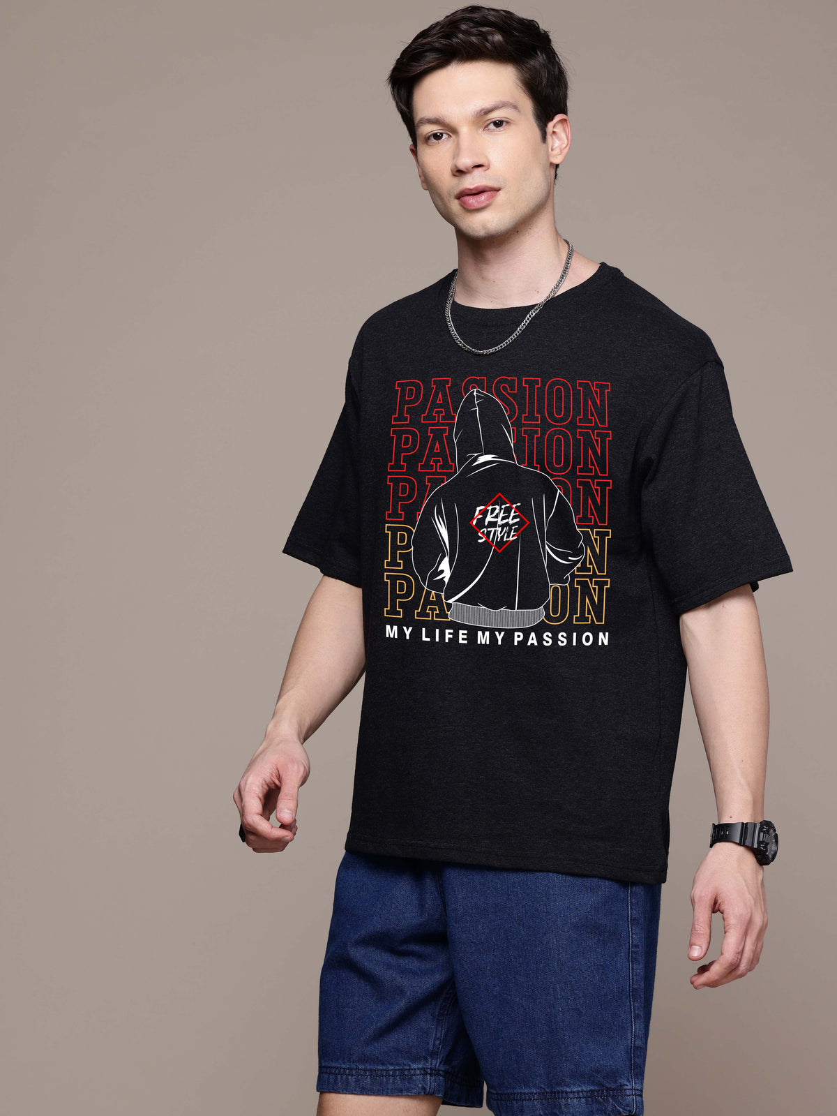 Graphic Oversized Passion Tshirt