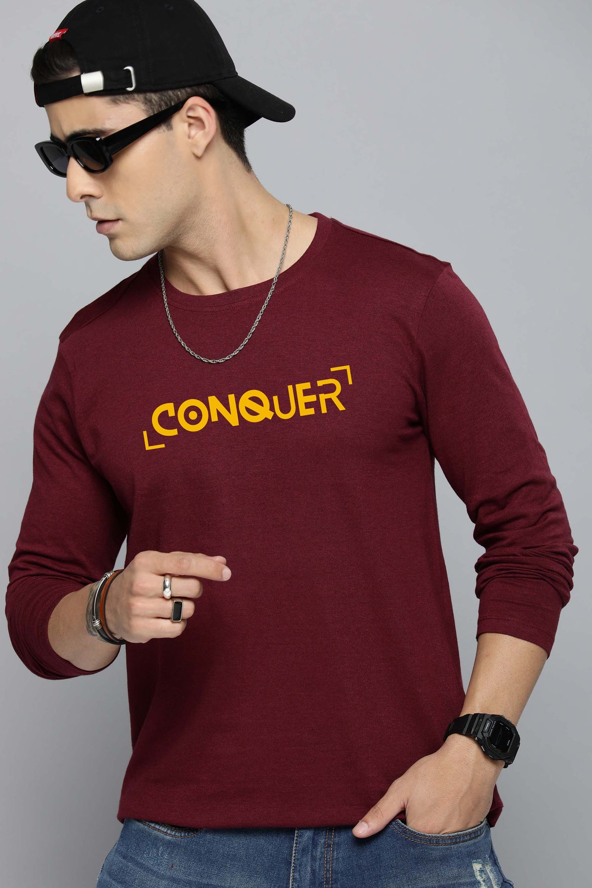 Mens Graphic Long Sleeve