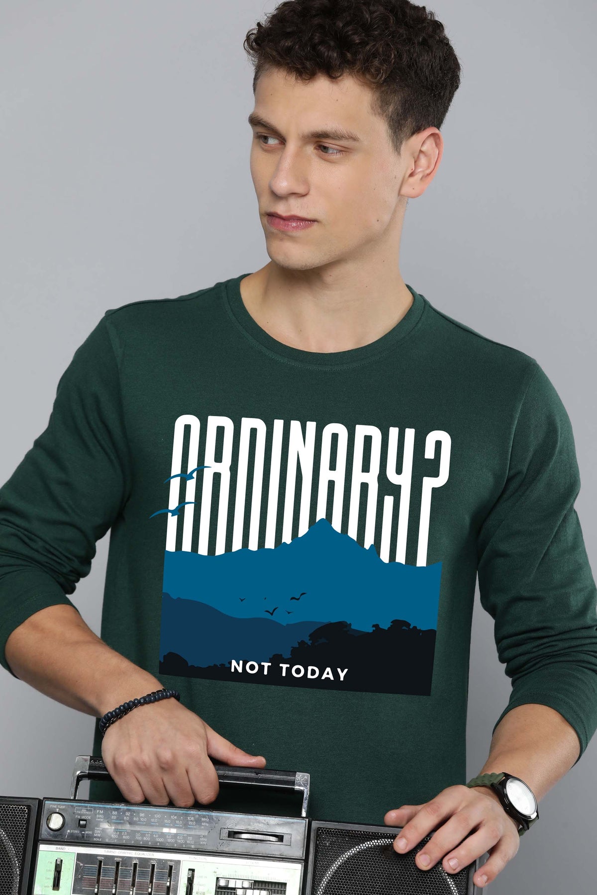 Mens Graphic Long Sleeve