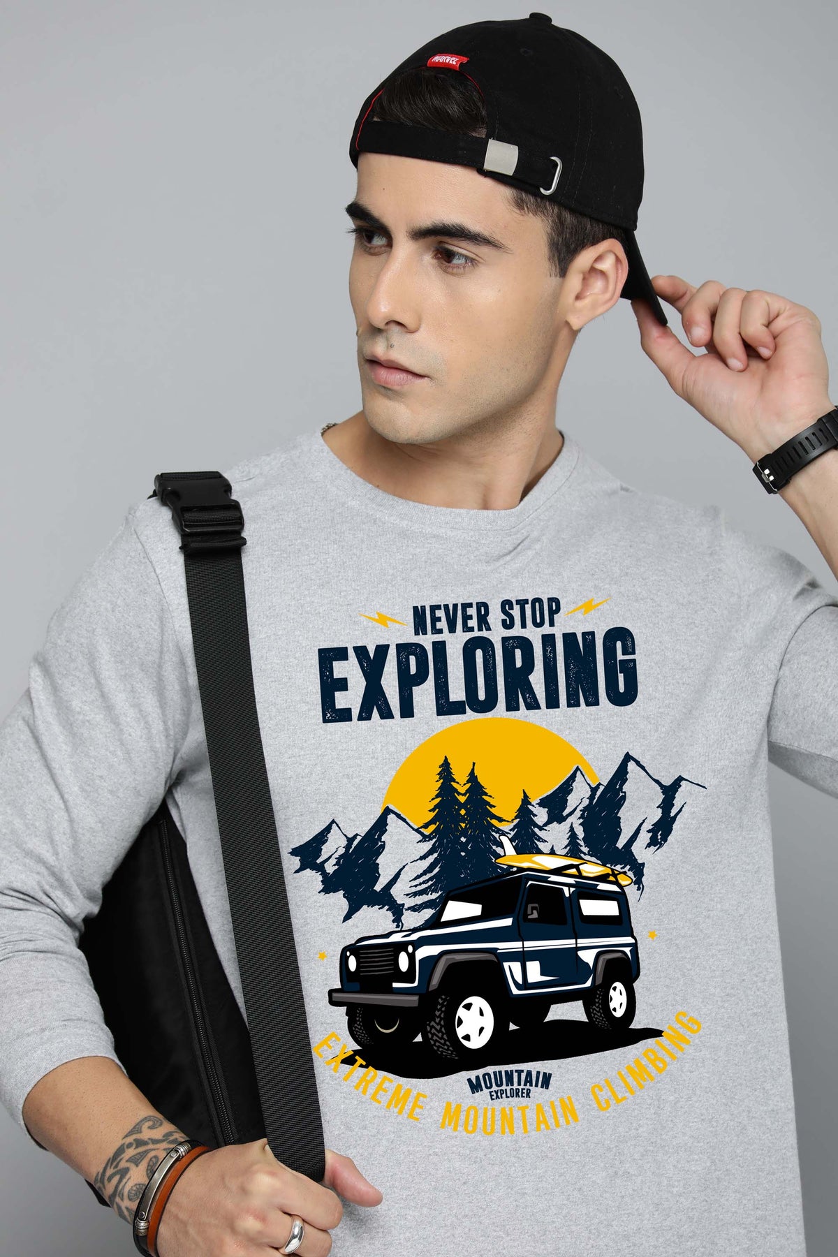 Mens Graphic Long Sleeve