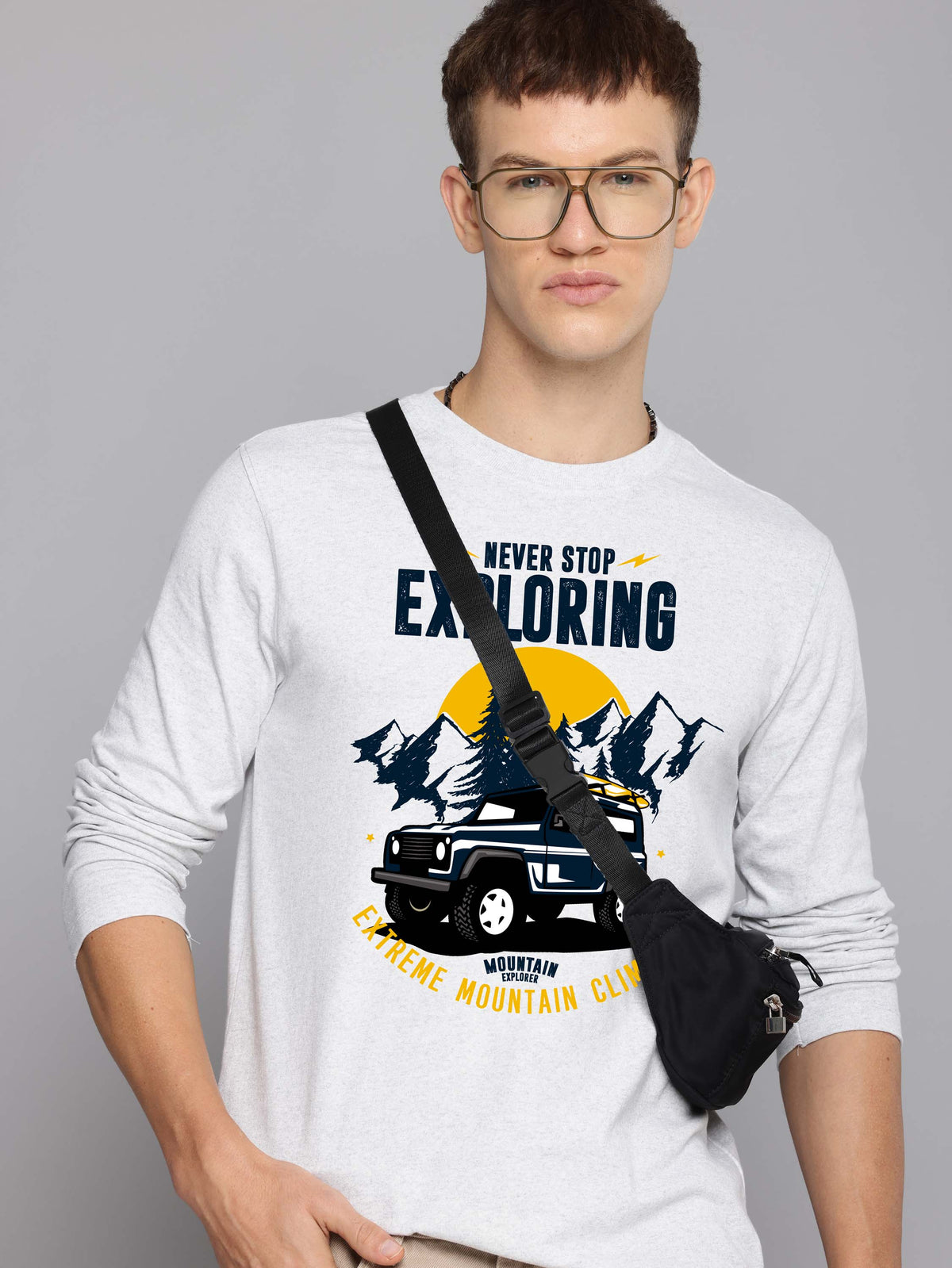 Mens Graphic Long Sleeve