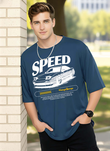 Graphic Oversized Speed Tshirt