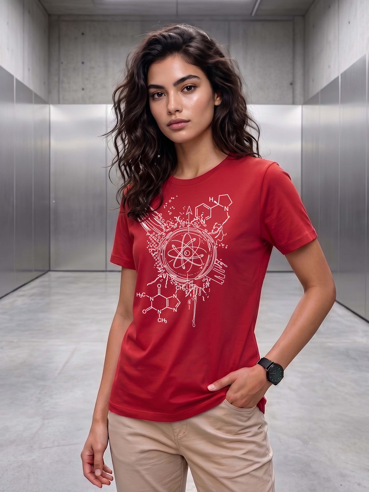 Half Sleeve Womens Regular T-Shirt