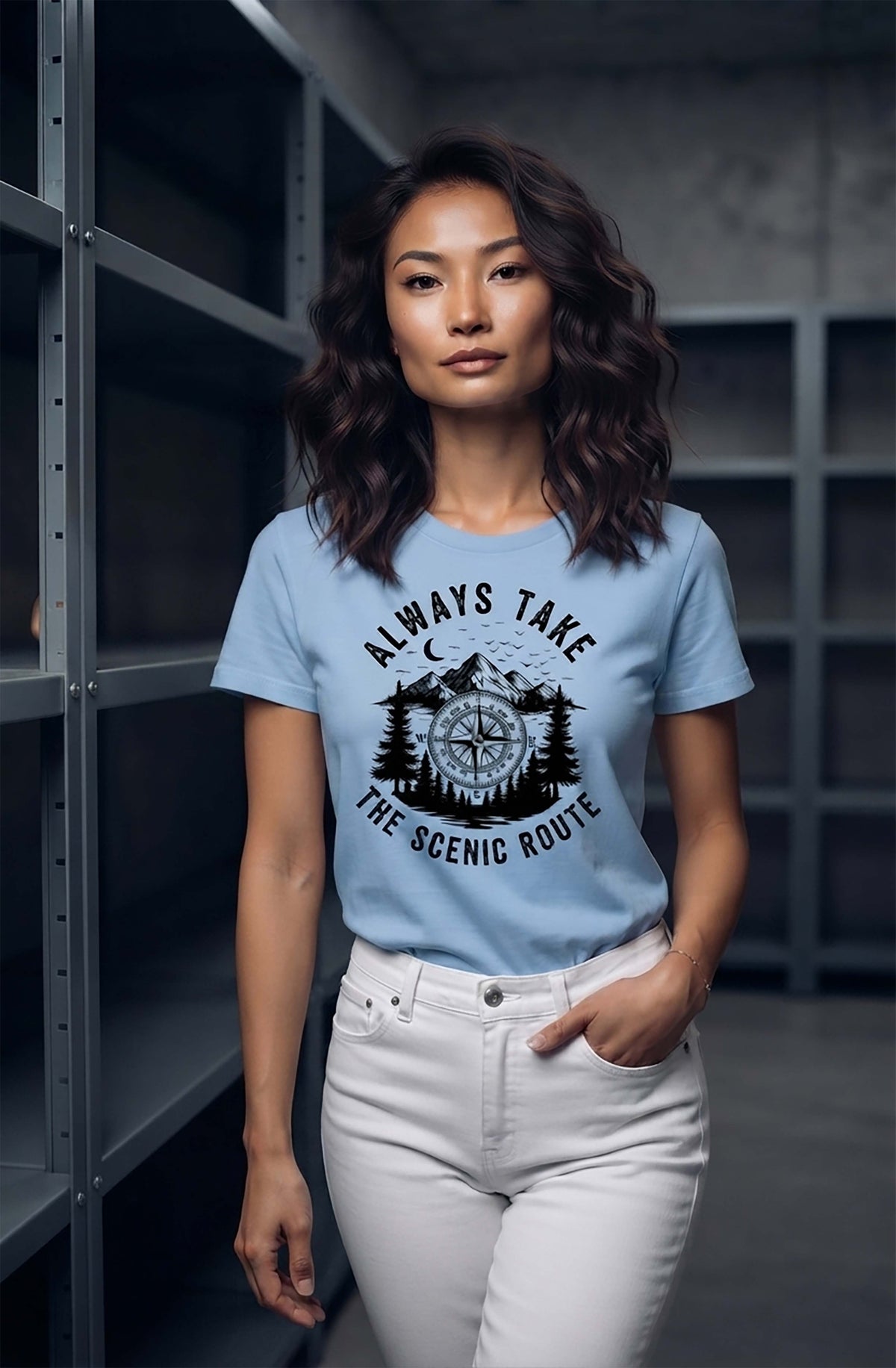 Half Sleeve Womens Regular T-Shirt