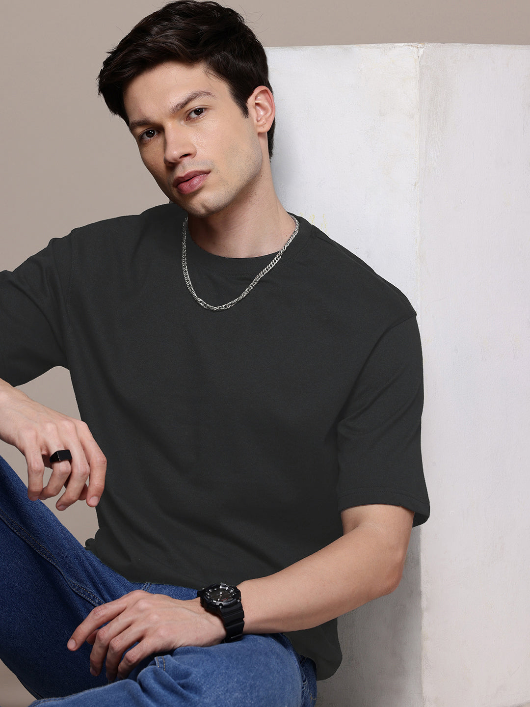 Oversized Black T-Shirt