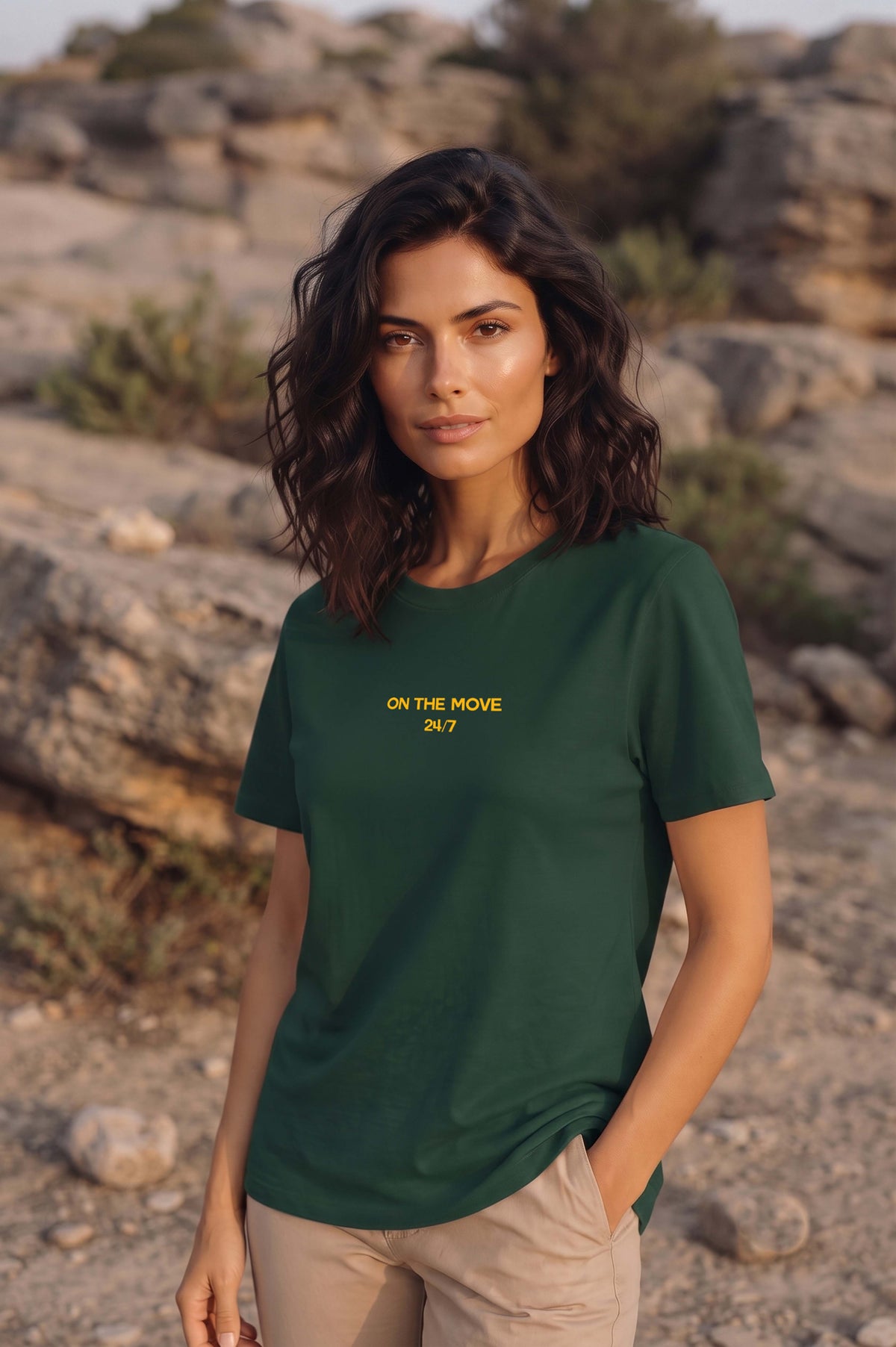 Half Sleeve Womens Regular T-Shirt