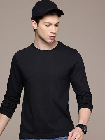 Long Sleeve Black  T-Shirt