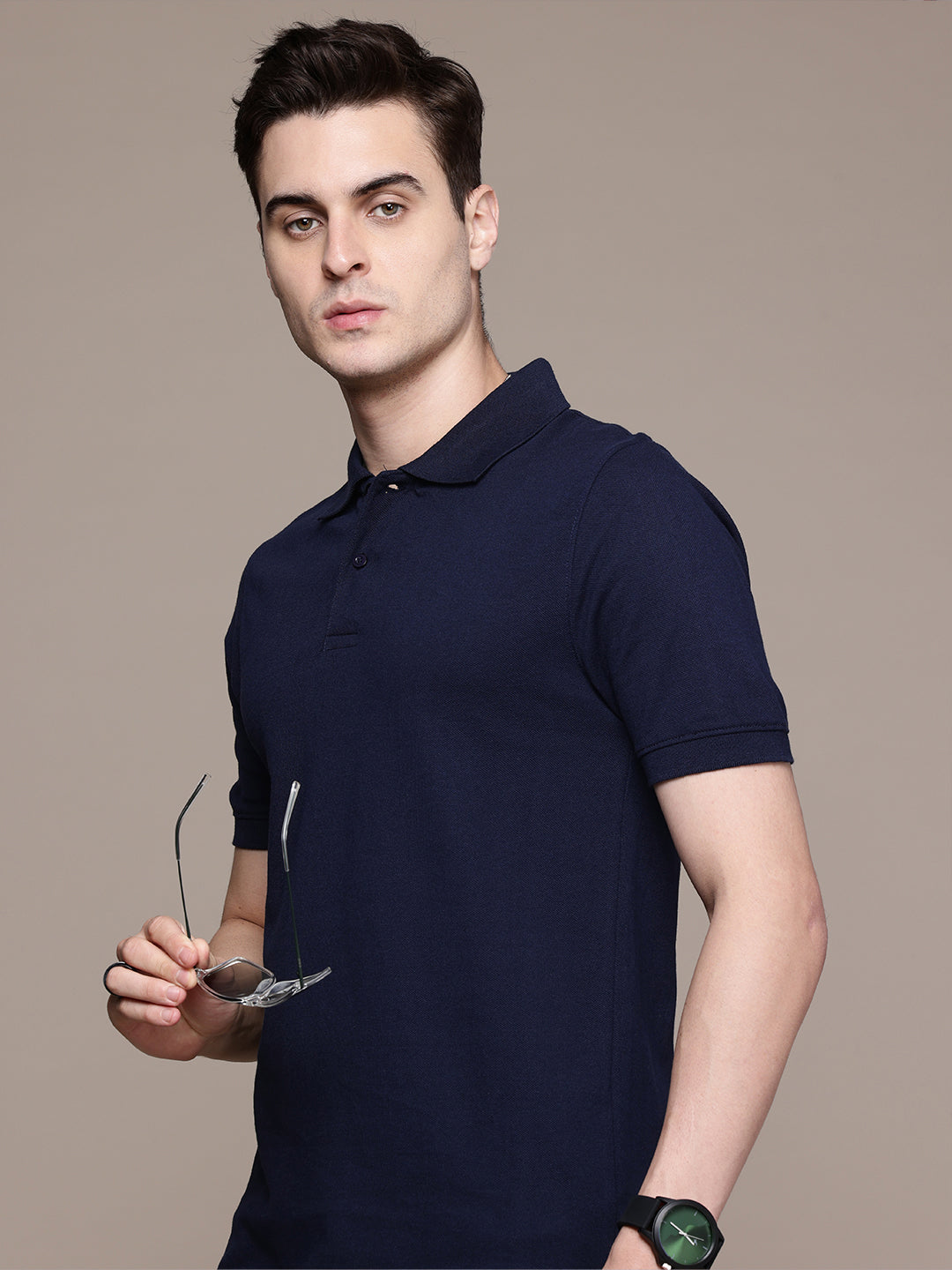 Navy  Polo T-Shirt