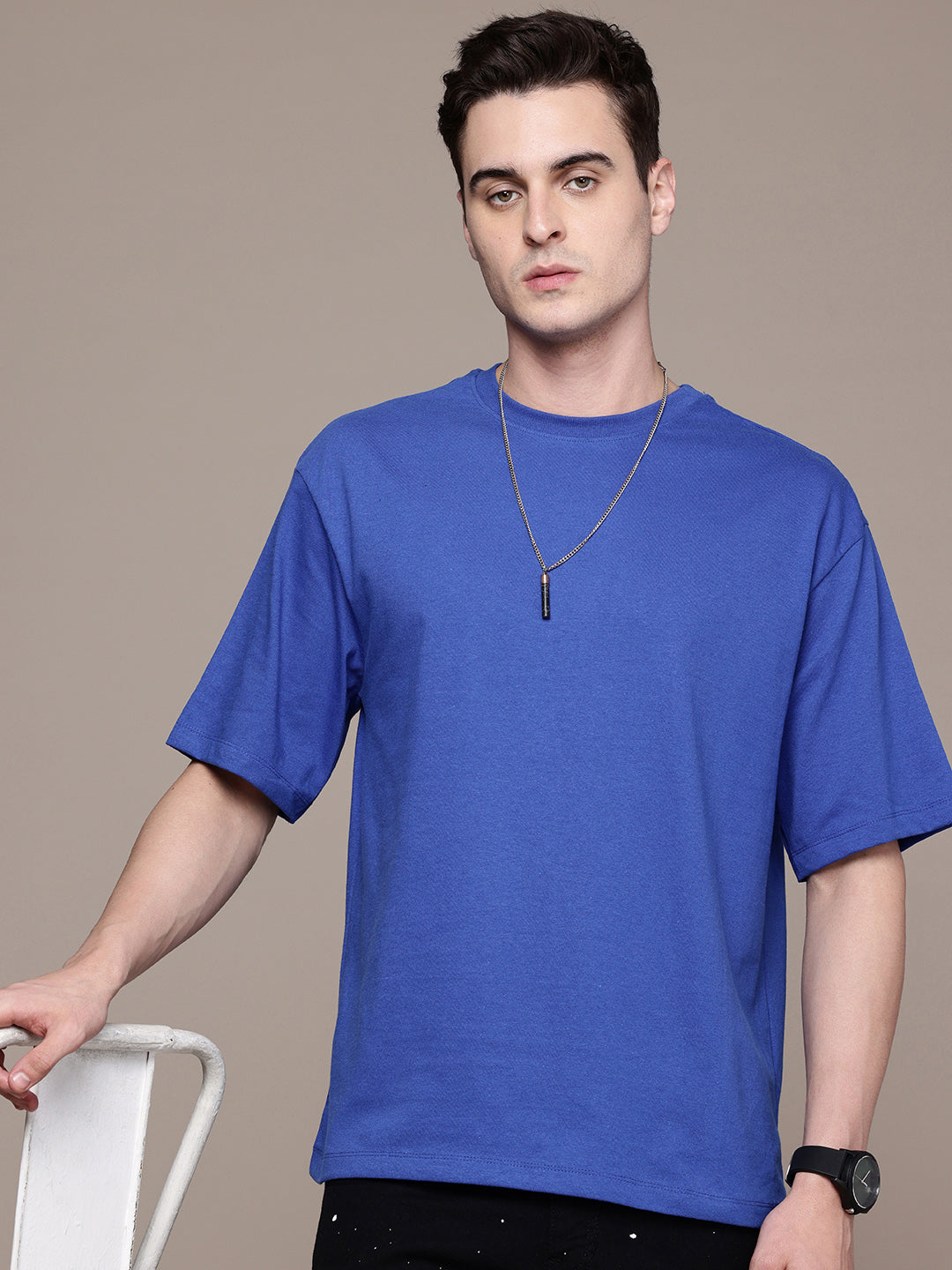 Oversized Royal Blue T-Shirt