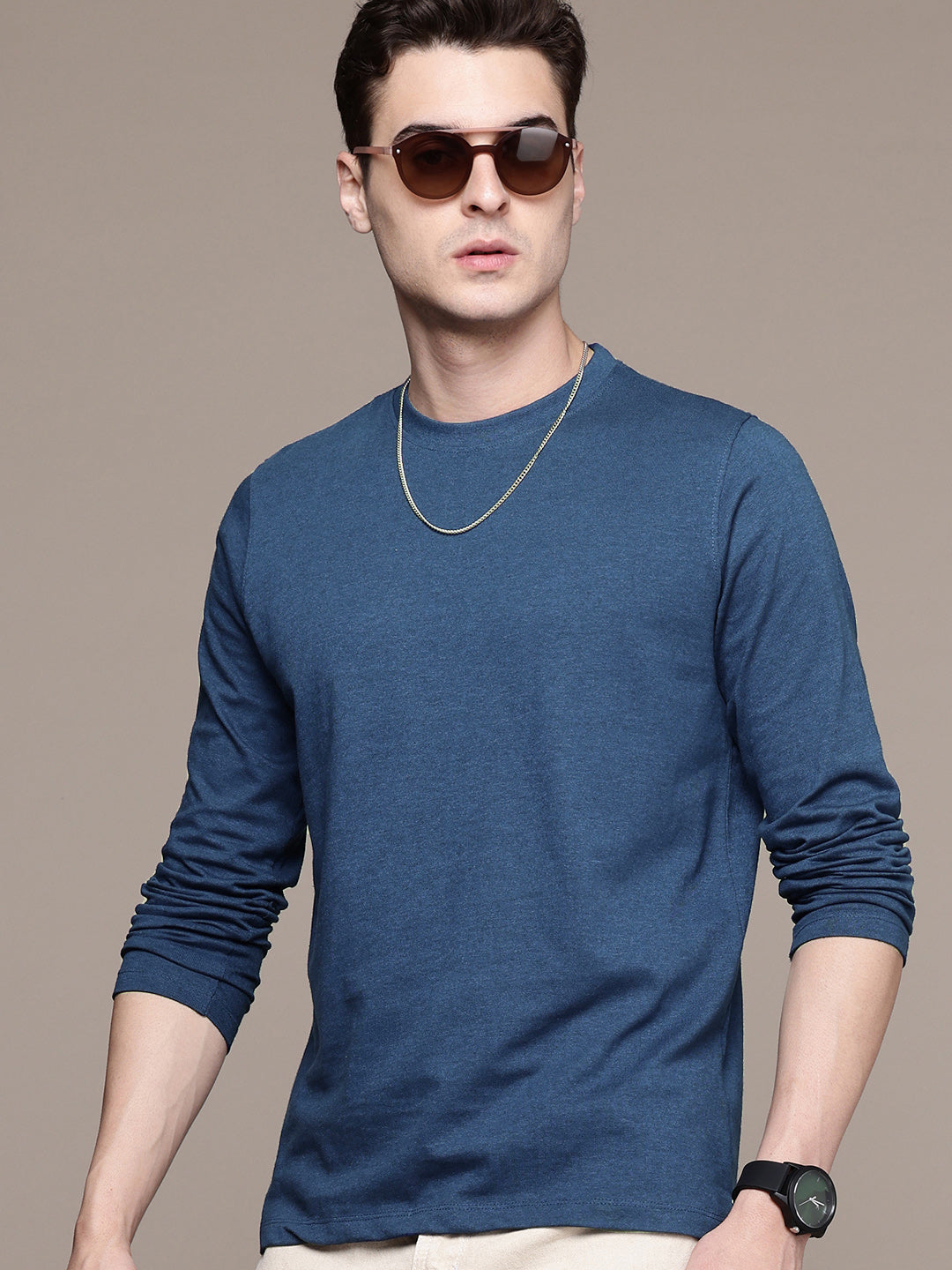 Long Sleeve AirForce Blue T-Shirt