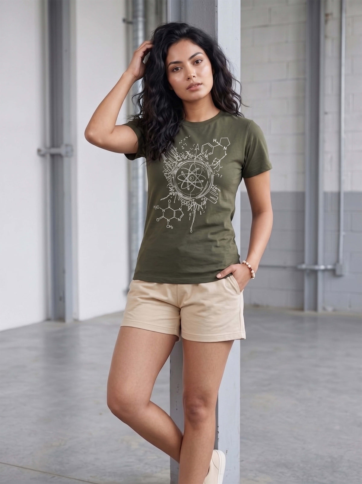 Half Sleeve Womens Regular T-Shirt
