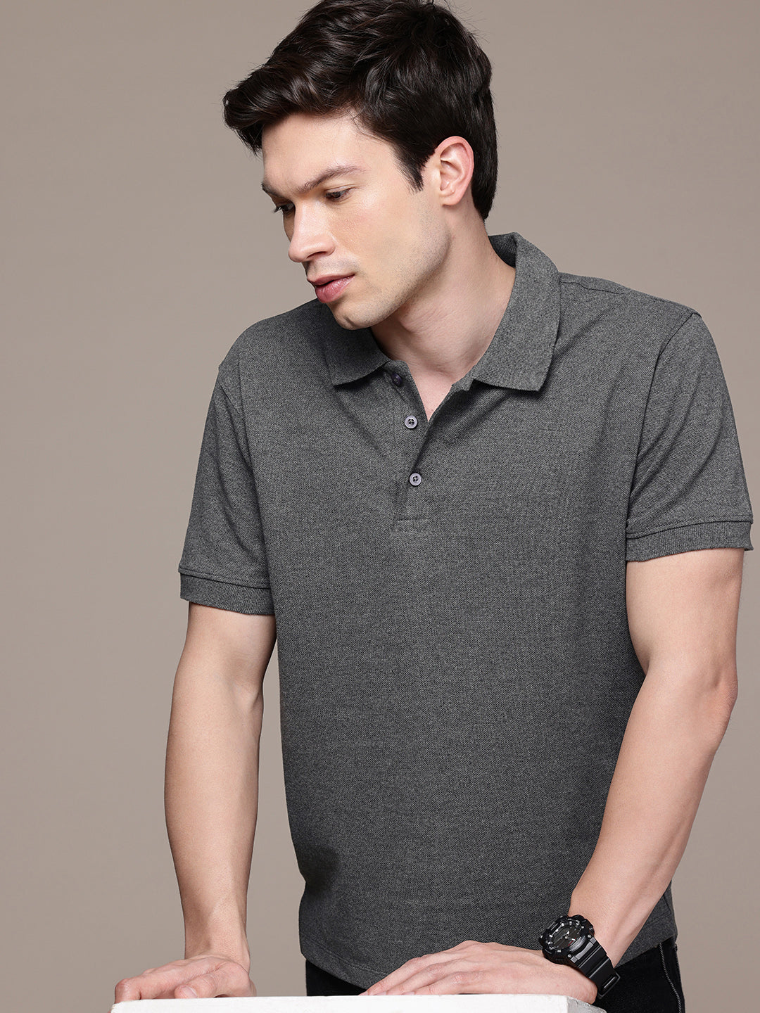 Andhra Melange Polo T-Shirt