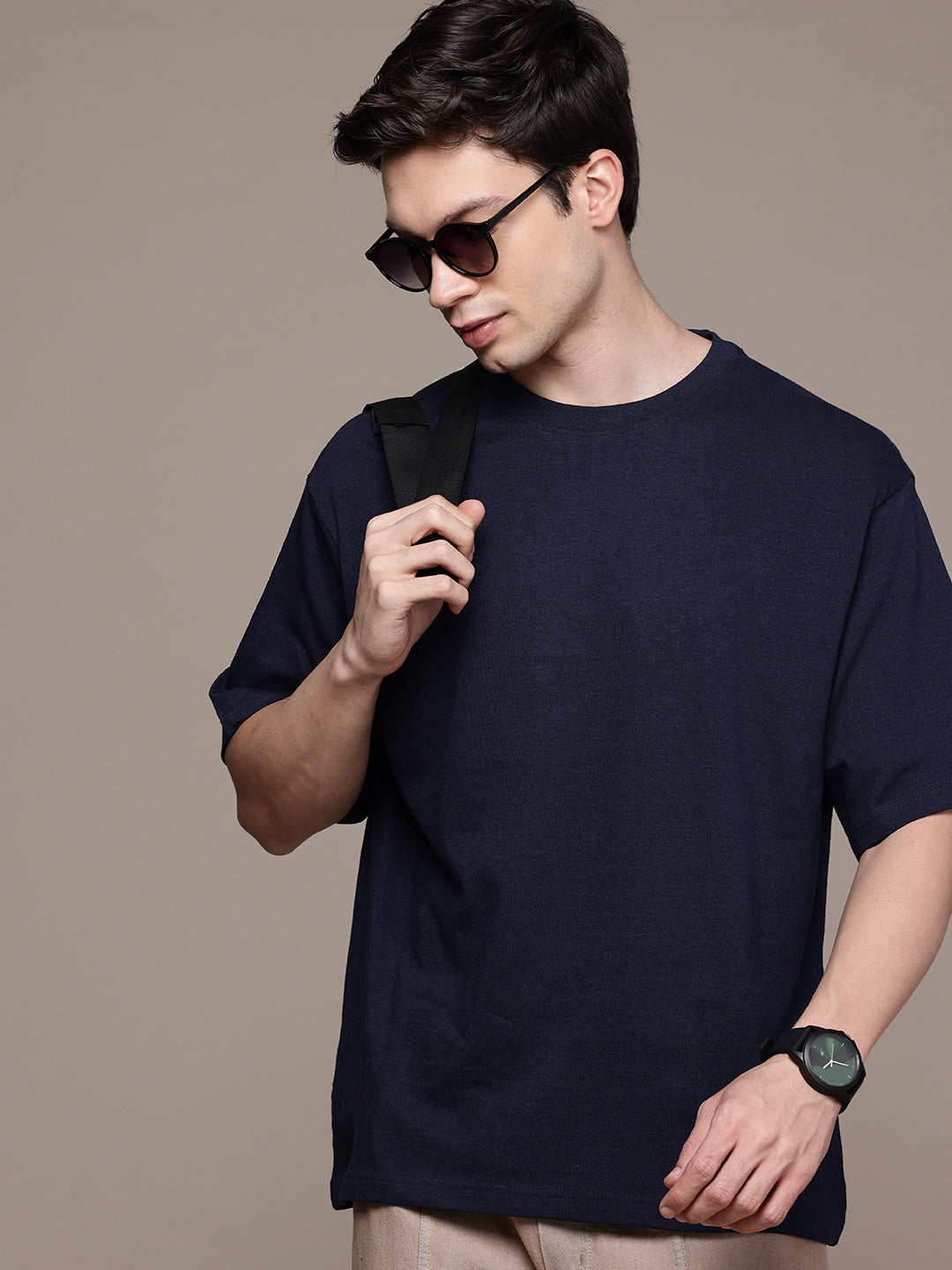 Oversized Navy T-Shirt