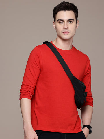 Long Sleeve Red T-Shirt