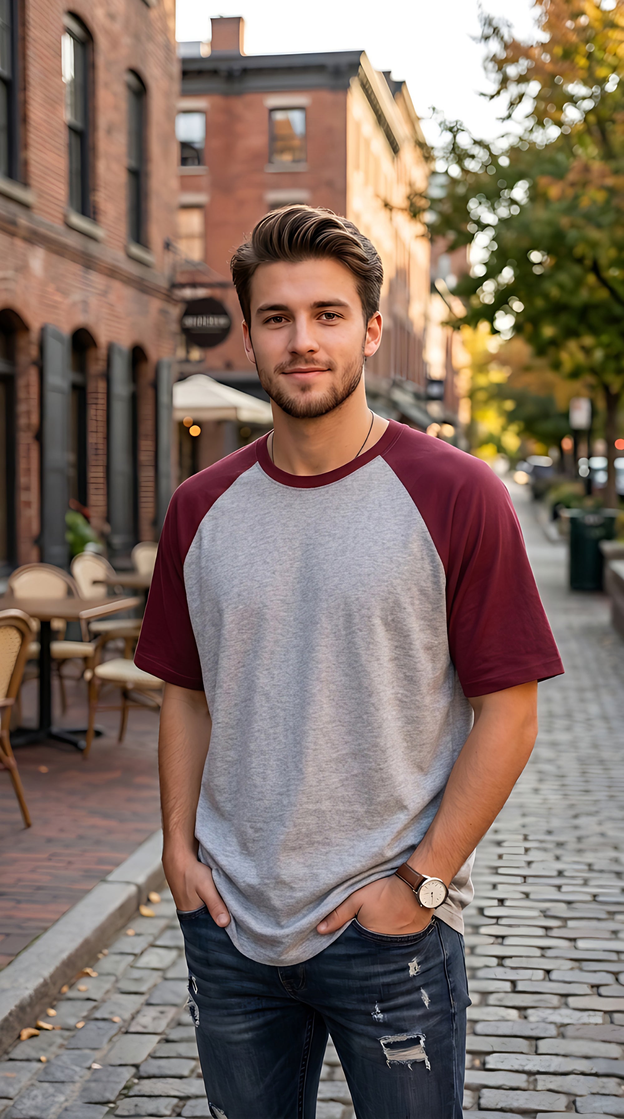 Raglan sleeve Oversized Fit Tshirt