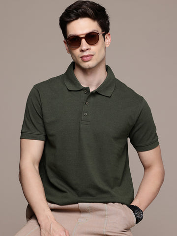 Olive Green Polo T-Shirt
