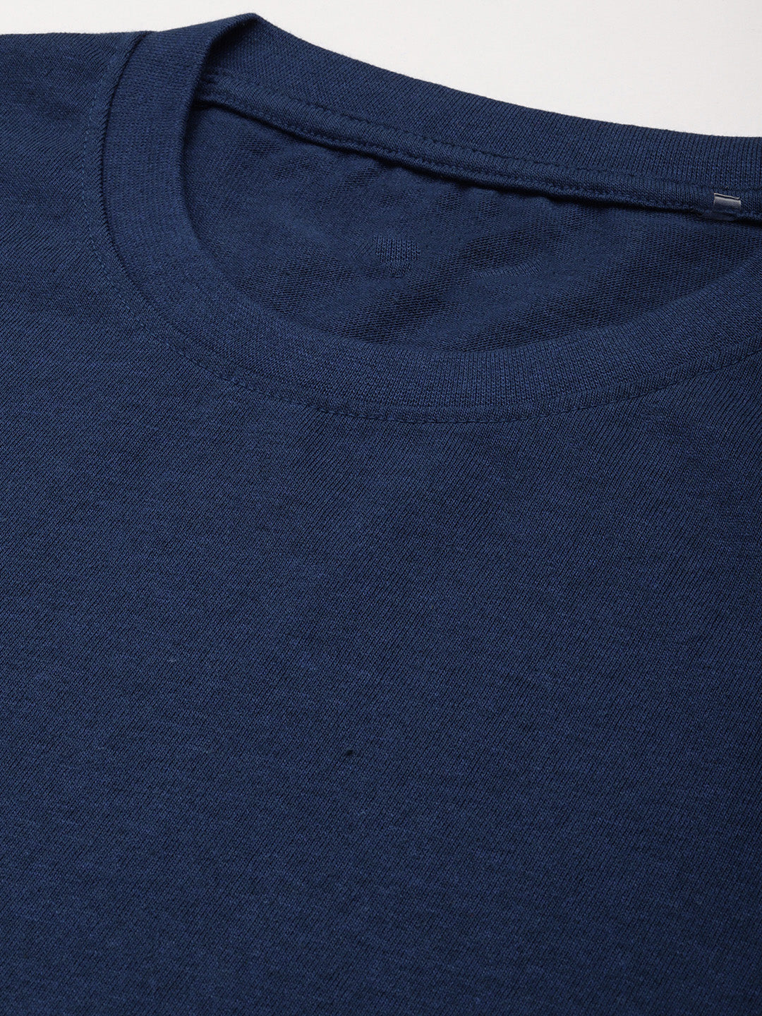 Mens Regular Half Sleeve Airforce Blue T-Shirt