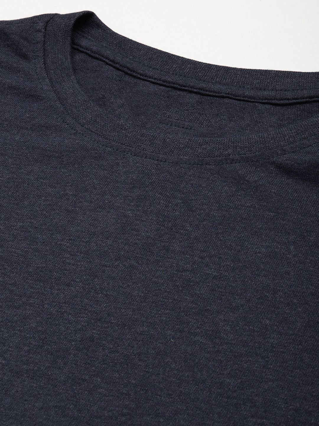 Oversized Navy Melange T-Shirt