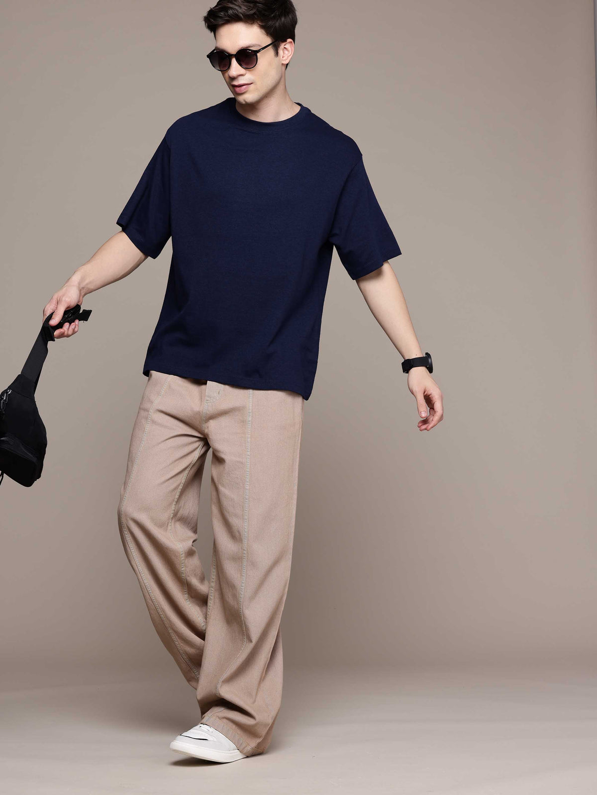Navy Oversized Tees