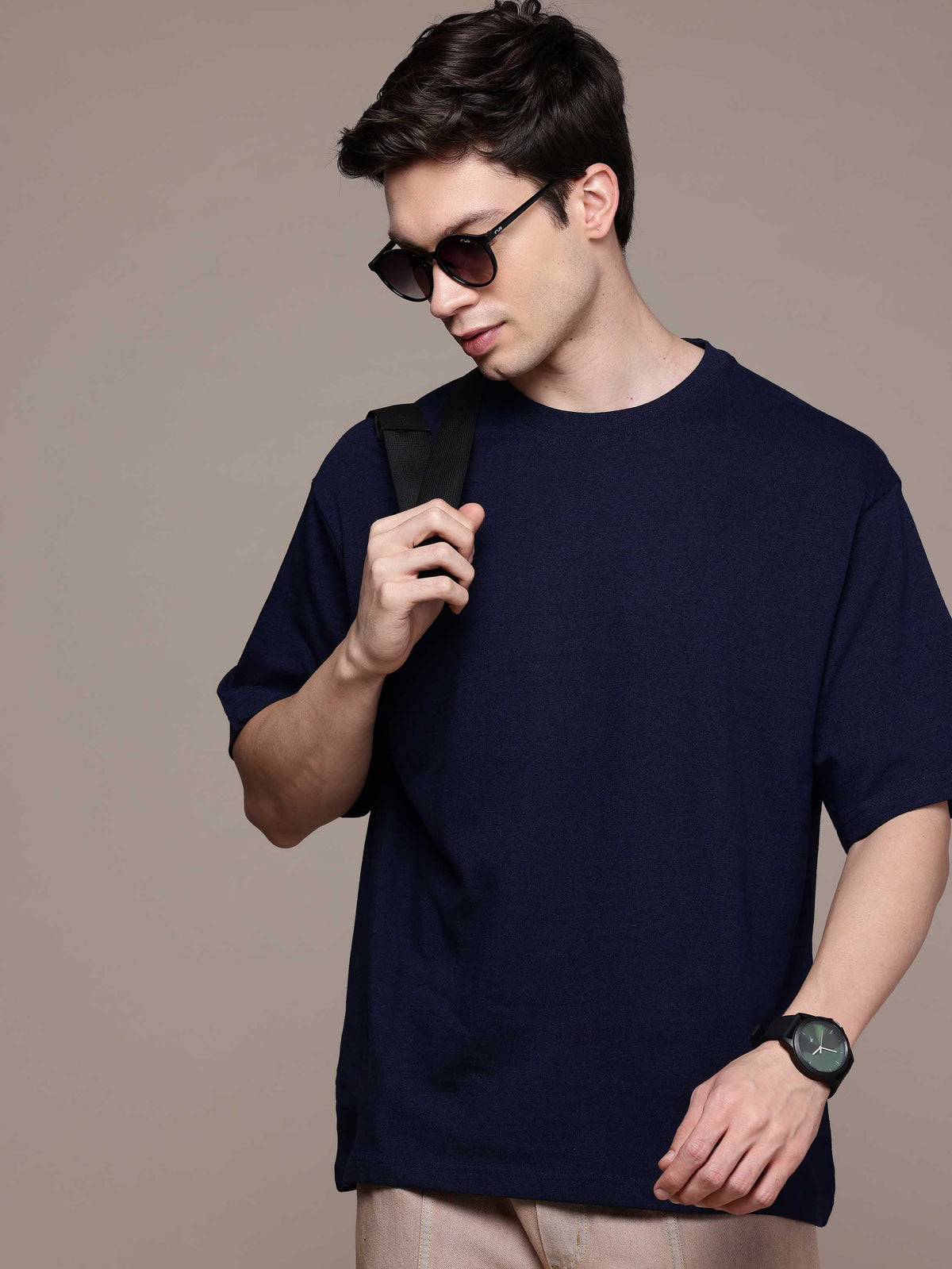 Navy Oversized Tees