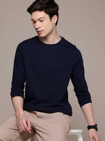 Mens Long Sleeve Navy