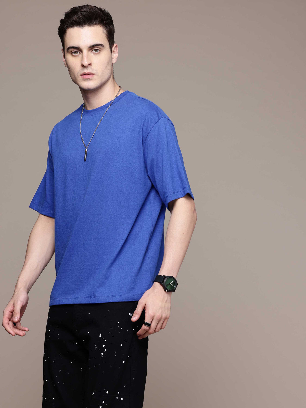 Royal Blue Oversized Tees