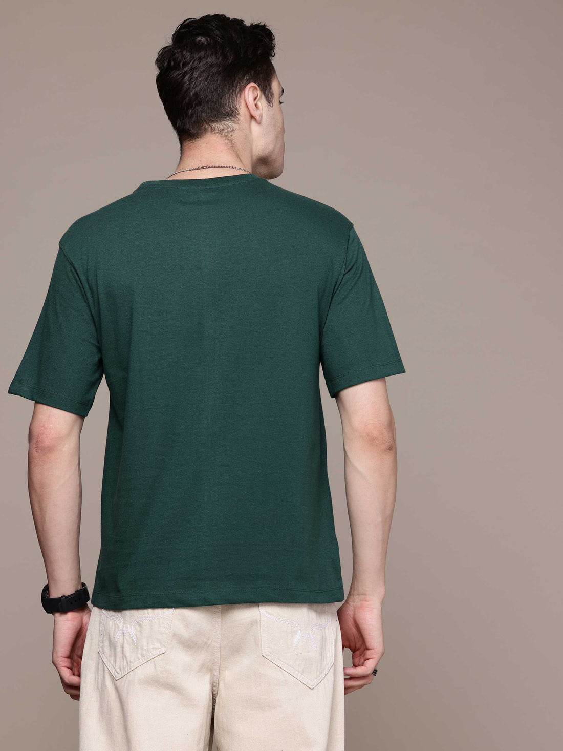 Bottle Green Oversized Tees
