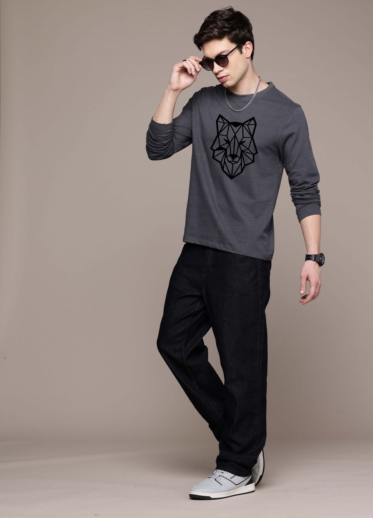 Mens Graphic Long Sleeve