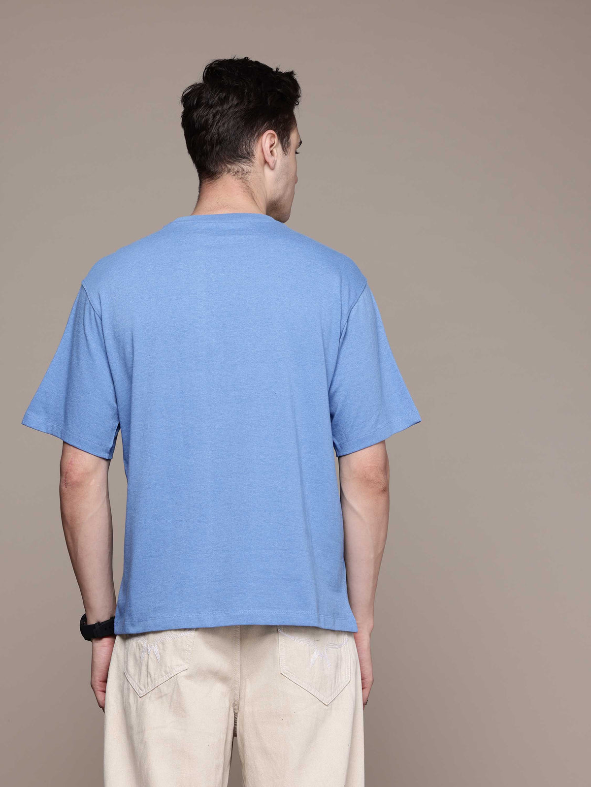 Sky Blue Oversized Tees